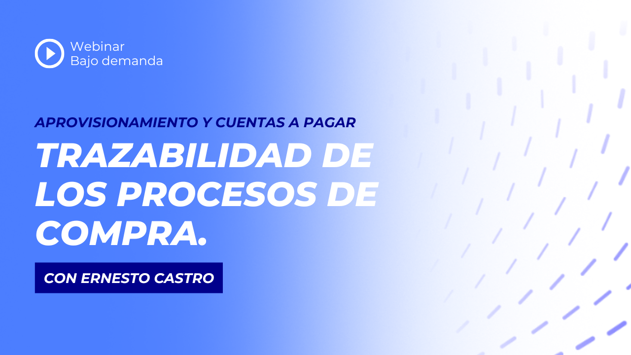 Trazabilidad de los procesos de compra