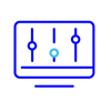 D_Optimización_Picto_Azul y Naranja_ PNG