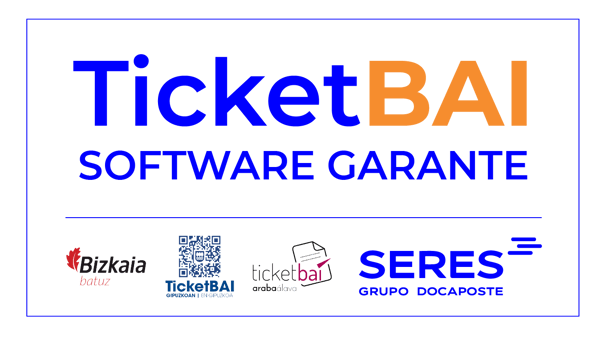 Sello TicketBAI v3_Azul y Naranja