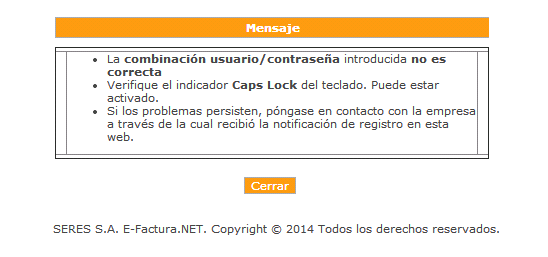 erroracceso erroracceso